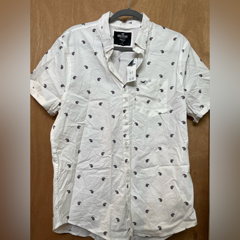Hollister Epic Flex button down size Large